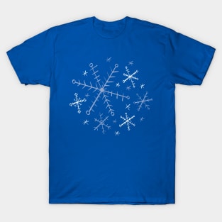 Retro Snowflakes T-Shirt